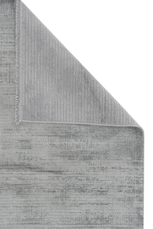 Aura Gray Bamboo Woven Modern Living Room Rug 2815