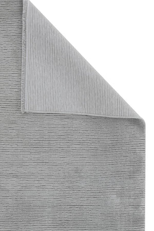 Aura Gray Bamboo Woven Modern Living Room Rug 2831