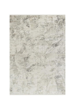 Aura Gray Bamboo Woven Modern Living Room Rug 2851