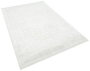 Caliente Mink Viscose Woven Modern Living Room Rug 4911