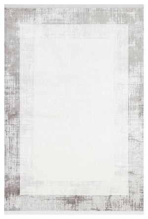 Caliente Mink Viscose Woven Modern Living Room Rug 4932