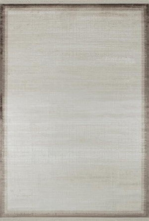 Calista Beige Viscose Woven Modern Living Room Rug 1742