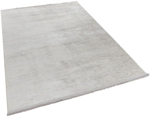 Calista Gray Viscose Woven Modern Living Room Rug 1731