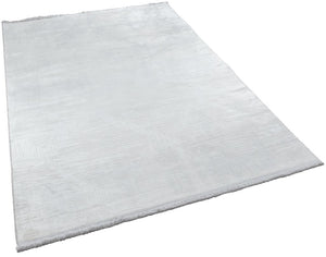 Calista Gray Viscose Woven Modern Living Room Rug 1751