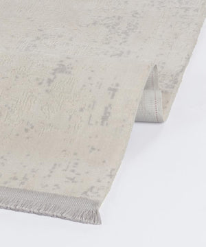 Calista Gray Viscose Woven Modern Living Room Rug 1771