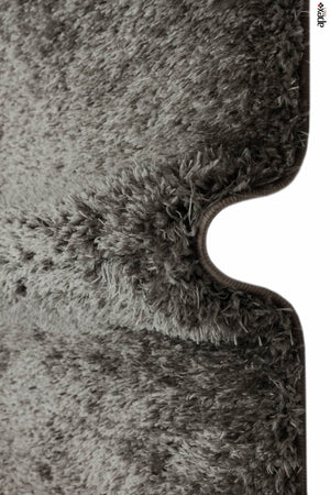 Cosy Anthracite Shaggy Thick Plush Rug 9904