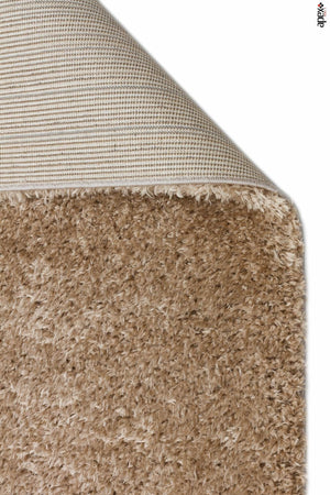 Cosy Brown Shaggy Thick Plush Rug 9905