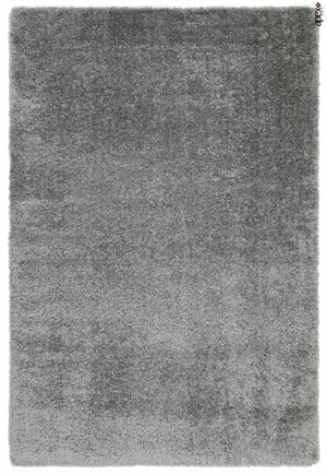 Cosy Dark Grey Shaggy Thick Plush Rug 9903