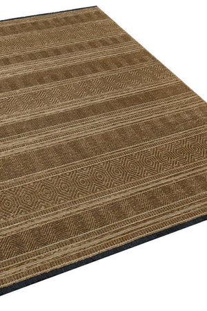 Gloria Jute Scandinavian Patterned Beige Kilim Rug 4002