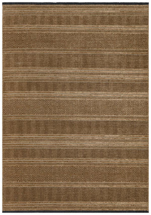 Gloria Jute Scandinavian Patterned Beige Kilim Rug 4002
