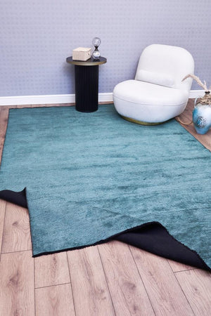 Hare Plus Modern Shiny Textured Area Rug 8918