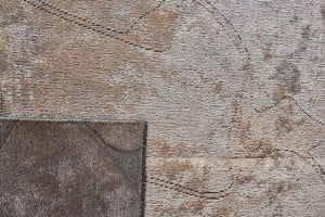 Hare Premium Modern Shiny Textured Area Rug 1322