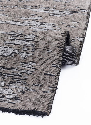 Hare Premium Modern Shiny Textured Area Rug 1331