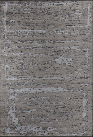 Hare Premium Modern Shiny Textured Area Rug 1331