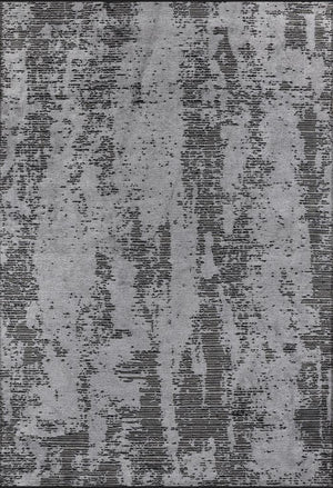 Hare Premium Modern Shiny Textured Area Rug 1341