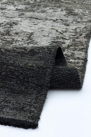 Hare Unique Modern Shiny Textured Area Rug 1411