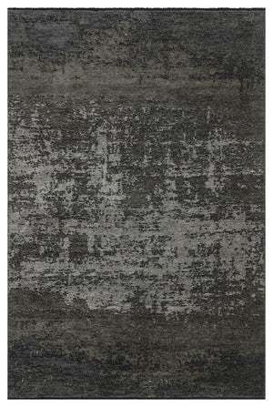 Hare Unique Modern Shiny Textured Area Rug 1411