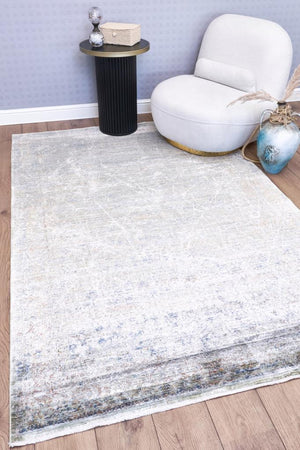 Heriz Bamboo Woven Ethnic Patterned Green Area Rug 8217