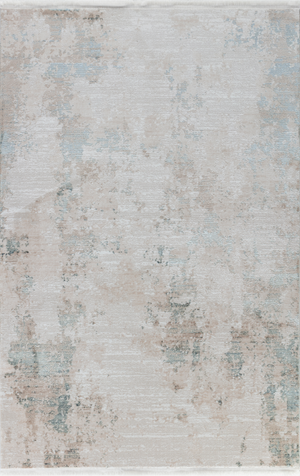 Lima Modern Pattern Aqua Living Room Rug 6211