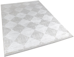 Lima Modern Pattern Cream Living Room Rug 6241