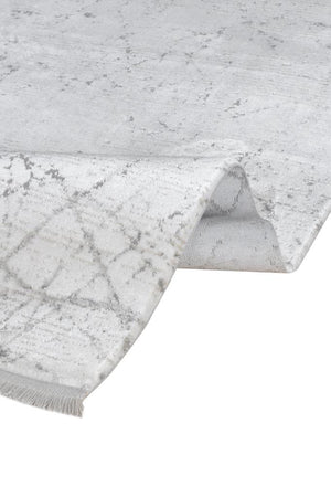 Lima Modern Pattern Gray Living Room Rug 6222