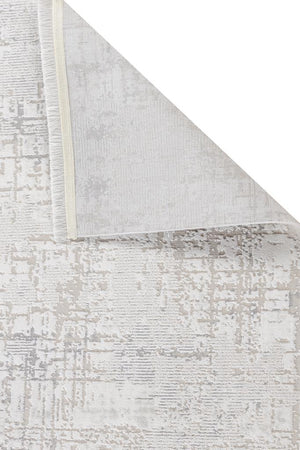 Lima Modern Pattern Gray Living Room Rug 6232