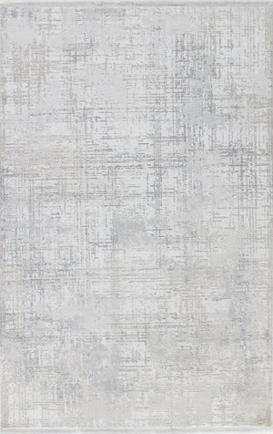 Lima Modern Pattern Gray Living Room Rug 6232