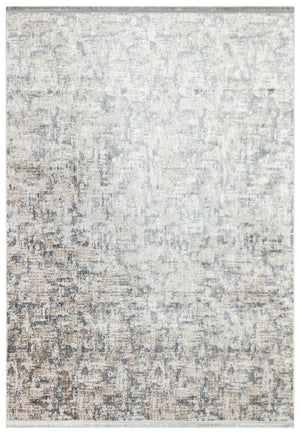 Lucca Washable Thin Yellow Kitchen Rug with Non-Slip Base 6042