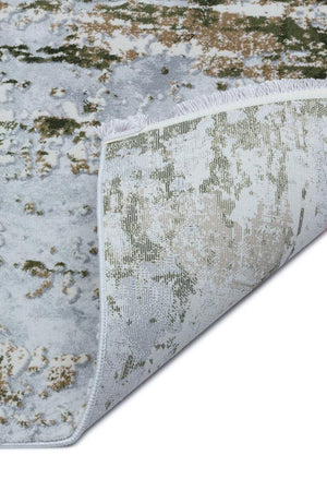 Luxia Modern Pattern Green Living Room Rug 8622