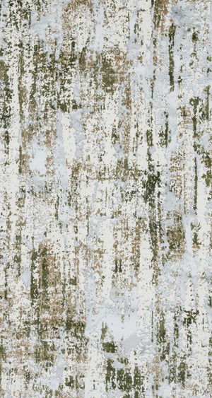 Luxia Modern Pattern Green Living Room Rug 8622