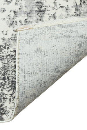 Luxia Modern Pattern Grey Living Room Rug 8605