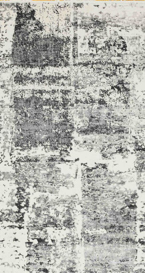 Luxia Modern Pattern Grey Living Room Rug 8605