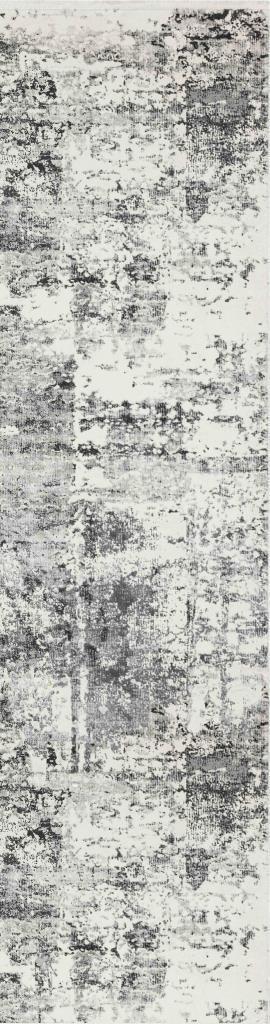 Luxia Modern Pattern Grey Living Room Rug 8605