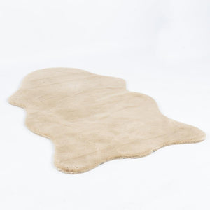 Meloni Camel Washable Plush Shaggy Post