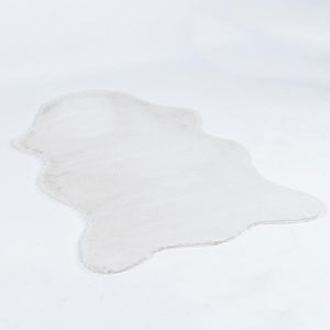 Meloni Cream Washable Plush Shaggy Post