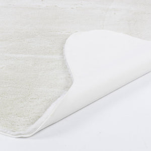 Meloni Cream Washable Plush Shaggy Post