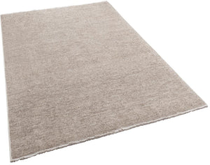 Pandora Plain Pattern Beige Thin Rug 2412