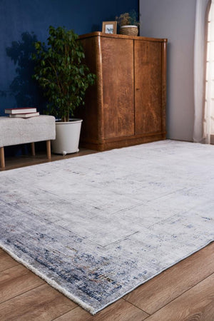 Queen Multi Bamboo Woven Modern Living Room Rug 8103