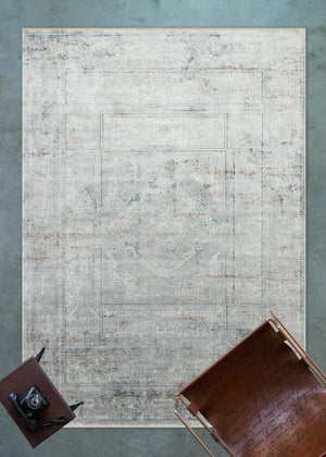 Queen Multi Bamboo Woven Modern Living Room Rug 8103