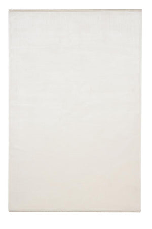 Serenity Cream Viscose Woven Modern Living Room Rug 7821