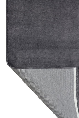 Tribeca Flat Pattern Anthracite Area Rug 2715