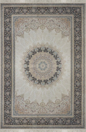Vendome Palace Traditional Patterned Living Room Rug 5471
