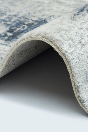 Vivaldi Blue Modern Living Room Rug 9721