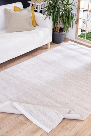 Vivaldi Cream Modern Living Room Rug 9731