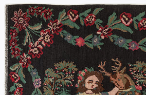 Karabakh Over Dyed Kilim Rug 6'8'' x 9'12'' ft 204 x 304 cm