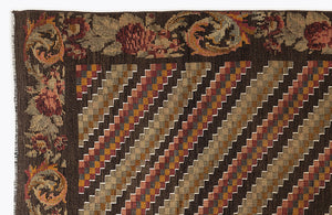 Karabakh Over Dyed Kilim Rug 4'10'' x 10'4'' ft 147 x 315 cm