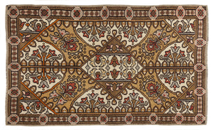 Karabakh Over Dyed Kilim Rug 5'5'' x 9'2'' ft 166 x 280 cm