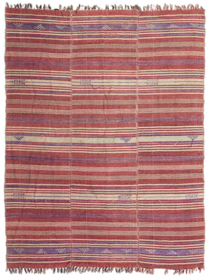Chaput Over Dyed Kilim Rug 5'7'' x 7'8'' ft 171 x 234 cm