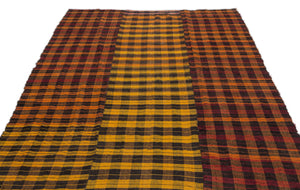 Chaput Over Dyed Kilim Rug 5'11'' x 8'11'' ft 180 x 271 cm