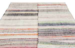 Chaput Over Dyed Kilim Rug 6'9'' x 8'2'' ft 206 x 248 cm